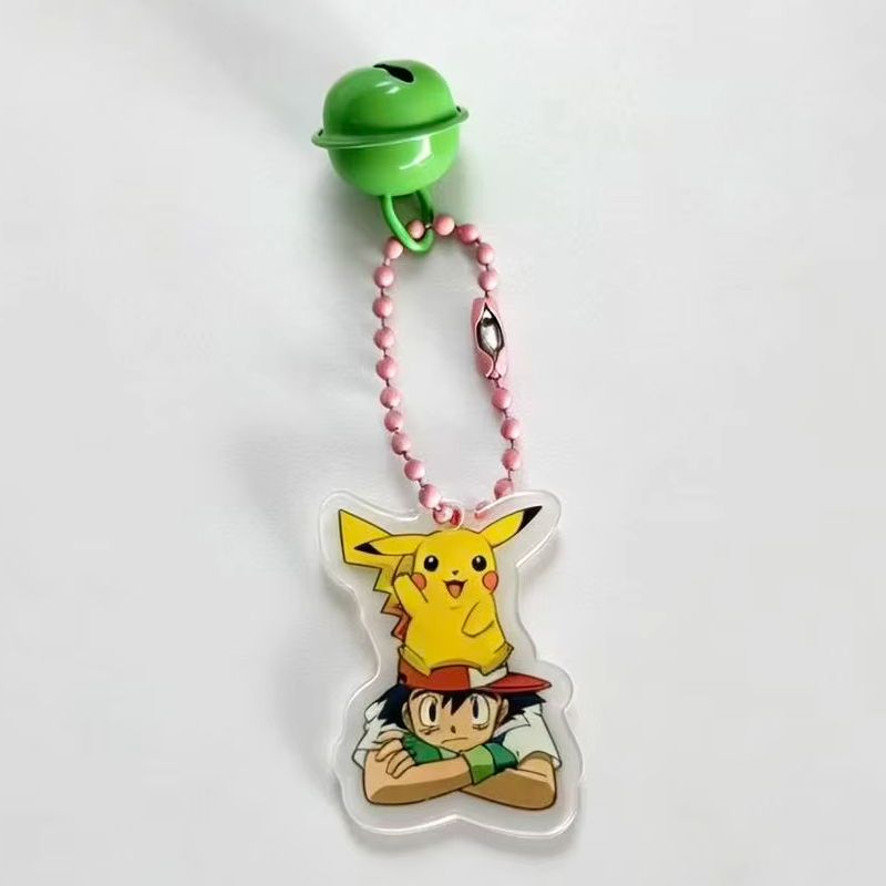 Model Kit Pokemon - 32種類のアニメミステリーボックスアクリルキーホルダー漫画キャラクターペンダントバッグチャームランダムブラインドバッグファン・コレクター向けギフト