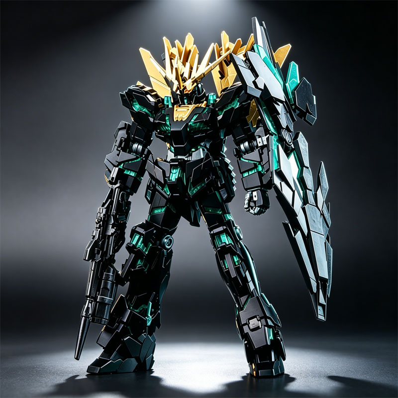 Gundam Model Mg - HG 1/144 RX-0 ユニコーンバンシー ノーン ファイナルバトルVer