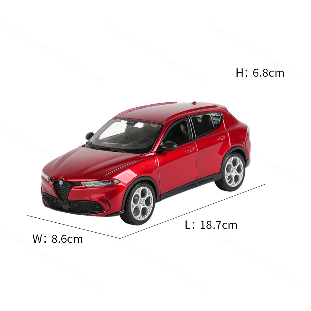 ハブキャップ付き ブラガ 1:24 アルファロメオ トナーレ - Model Kit Alfa Romeo のレビューと価格