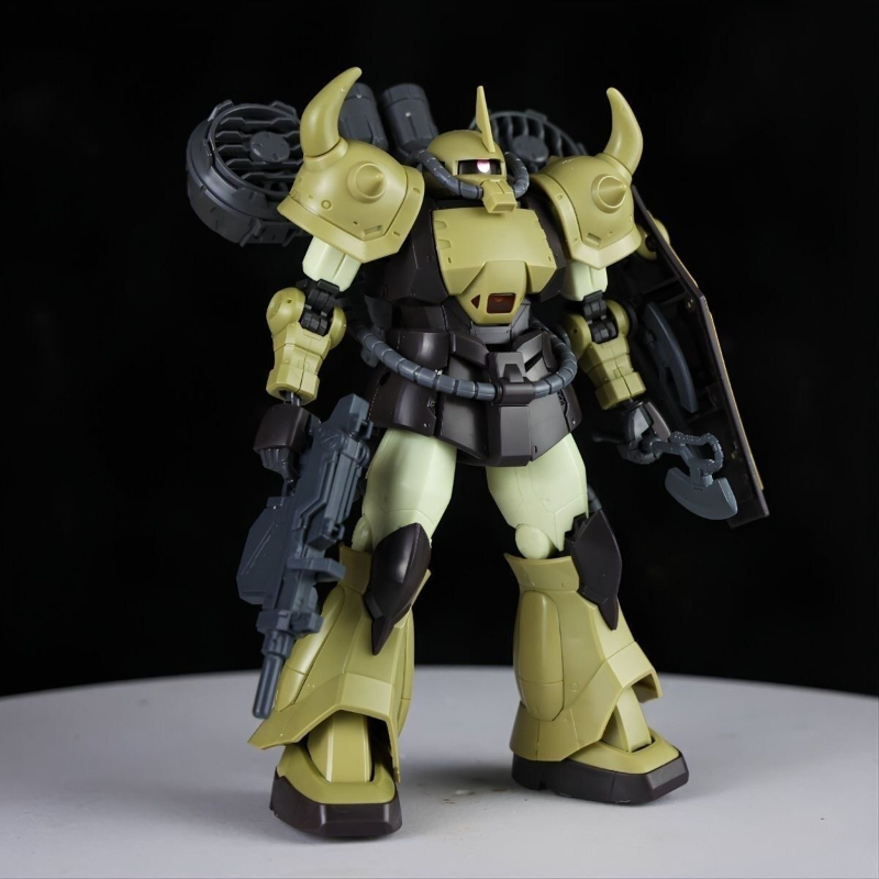 新しいホット HG 1/144 デザートイエローホーンドメカ - Model Kit Mecha のレビューと価格