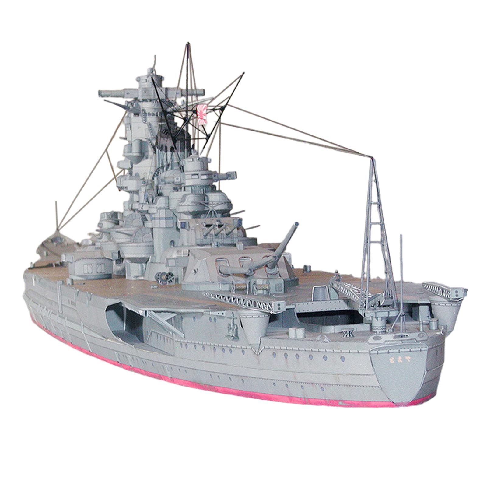 1pc WW2 大和海軍船パズル DIY 紙モデルキット手作 - Model Kit Ww2 のレビューと価格