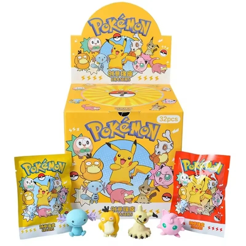 サプライズバッグ32個、ピカチュウの傷跡のあるコレクションの - Model Kit Pokemon のレビューと価格