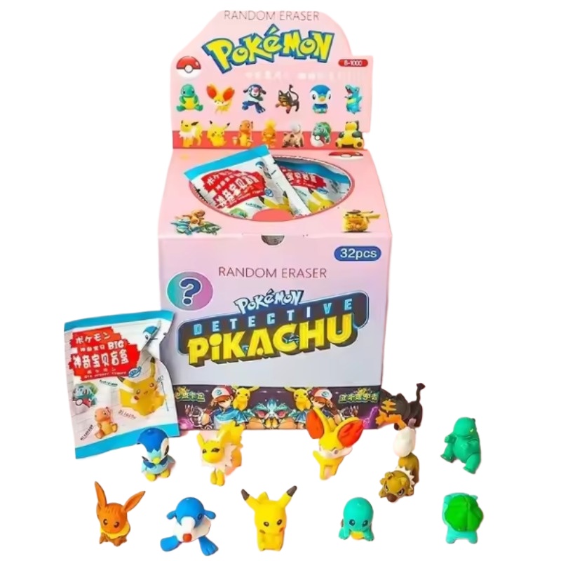 サプライズバッグ32個、ピカチュウの傷跡のあるコレクションの - Model Kit Pokemon のレビューと価格