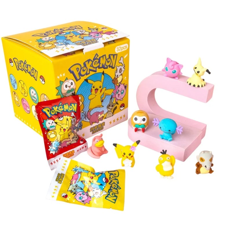 サプライズバッグ32個、ピカチュウの傷跡のあるコレクションの - Model Kit Pokemon のレビューと価格