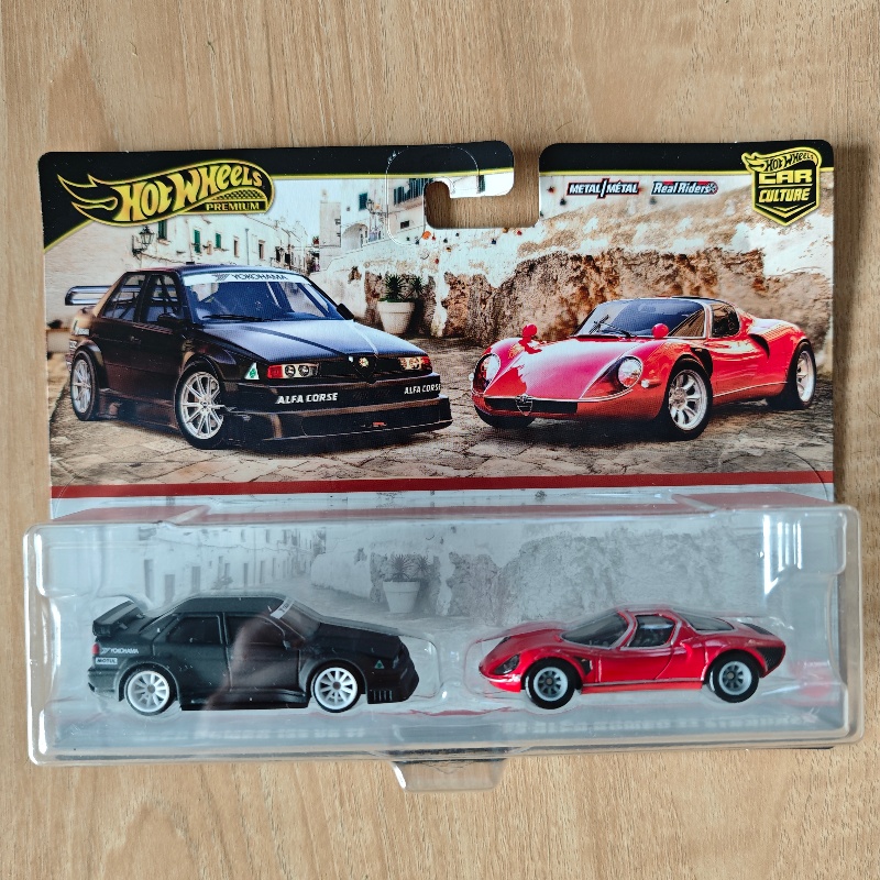 ホットウィール プレミアム 2025 カーカルチャー 2パッ - Model Kit Alfa Romeo のレビューと価格