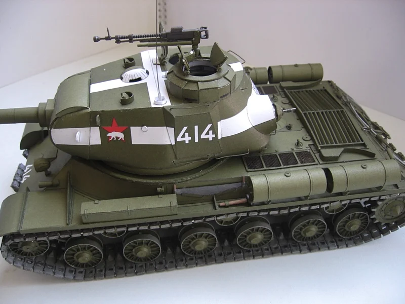 重い戦車手工芸品ペーパーモデルキット、手作りおもちゃパズル、 - Model Kit Ww2 のレビューと価格