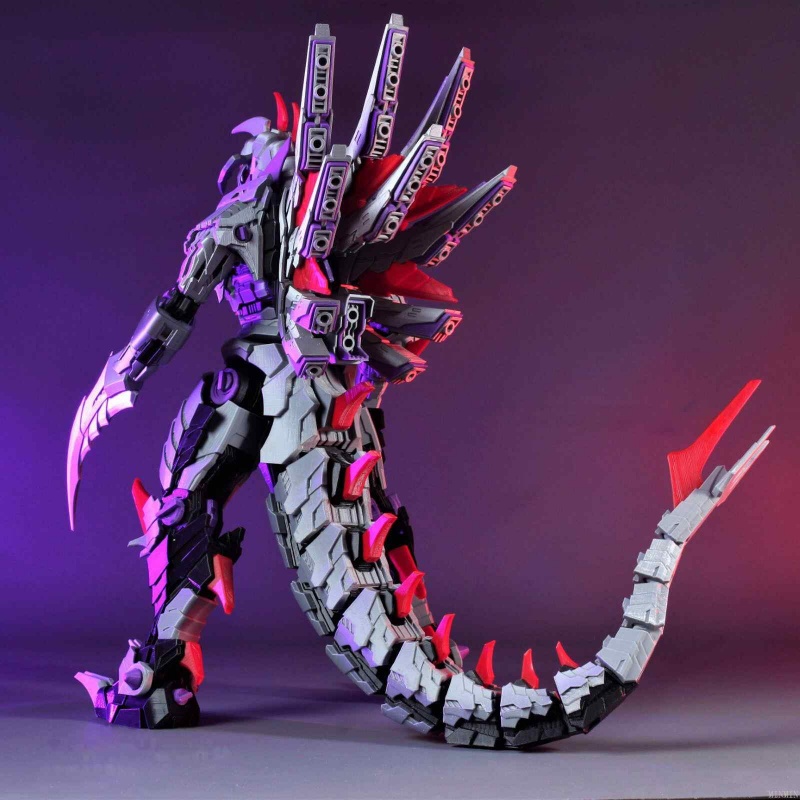 ホットメックギガンアクションフィギュア3Dプリントクリエイテ - Model Kit Kiryu のレビューと価格