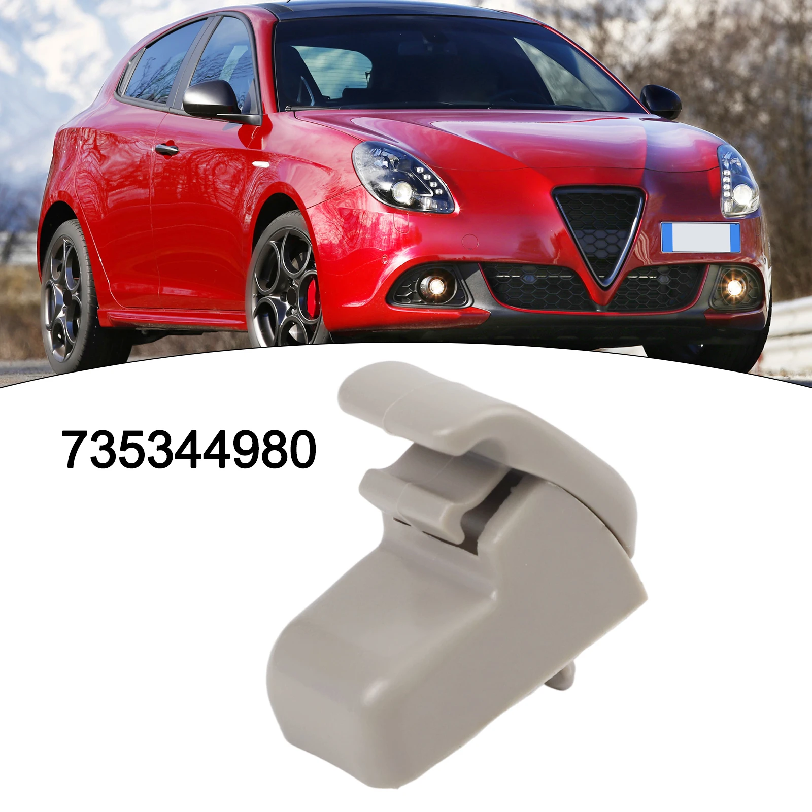 サンバイザーブラケット 735344980 フィアットおよび - Model Kit Alfa Romeo のレビューと価格