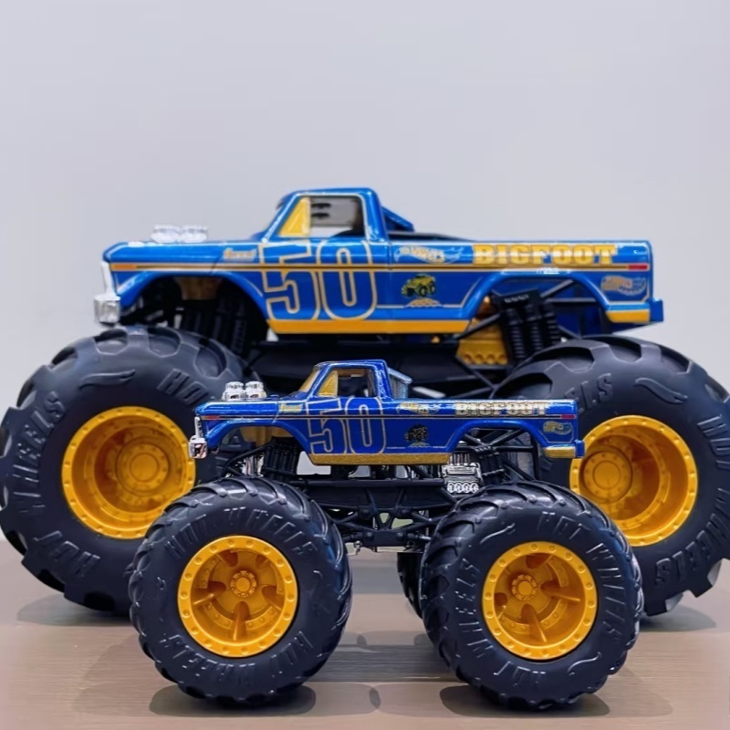 ホットウィール モンスタートラック ビッグフット 50周年記 - Hot Wheels Car Monster Trucks のレビューと価格