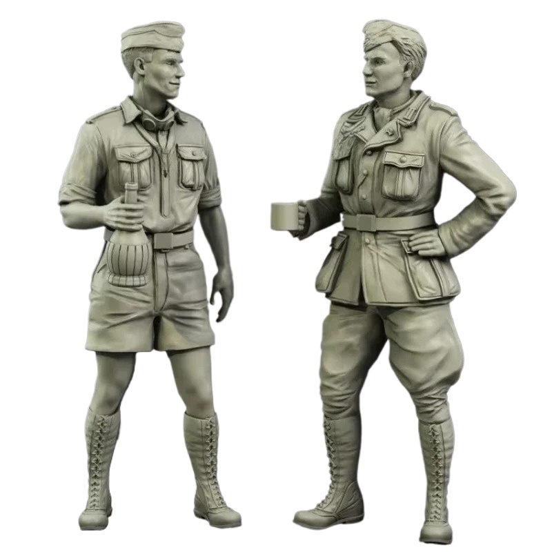1/35 スケール樹脂フィギュアモデルキット軍事史趣味ミニチ - Model Kit History のレビューと価格