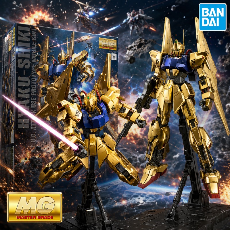 バンダイオリジナル MG 1/100 MSN-00100 百 - Gundam Model Mg のレビューと価格