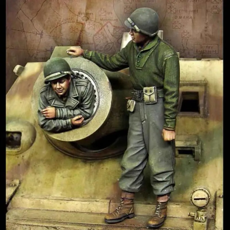 1/35 スケール レジンフィギュア ダイキャストモデルキッ - Model Kit Ww2 のレビューと価格