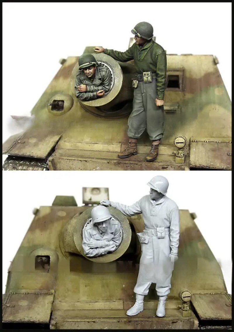 1/35 スケール レジンフィギュア ダイキャストモデルキッ - Model Kit Ww2 のレビューと価格