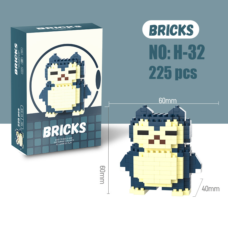 ポケモンマイクロビルディングブロックピカチュウドラゴナイトゲ - Model Kit Pokemon のレビューと価格