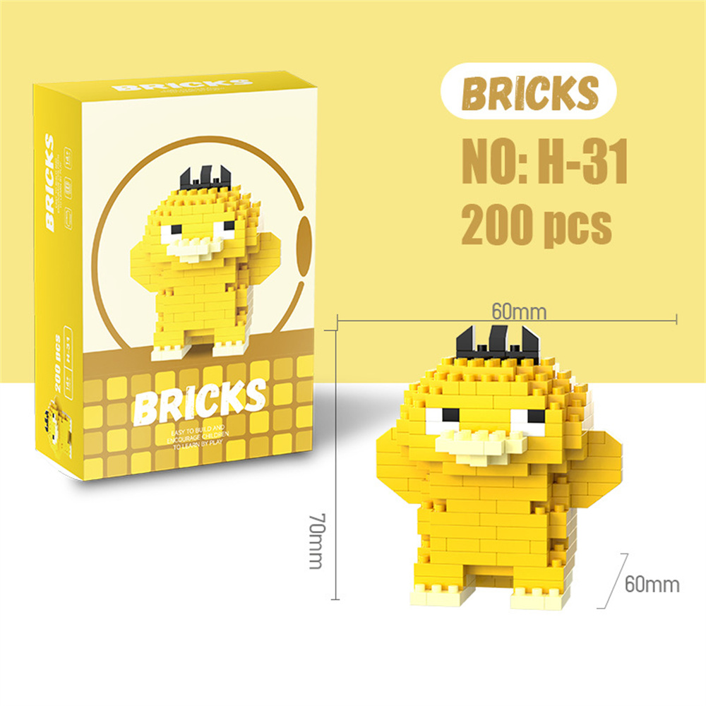 ポケモンマイクロビルディングブロックピカチュウドラゴナイトゲ - Model Kit Pokemon のレビューと価格
