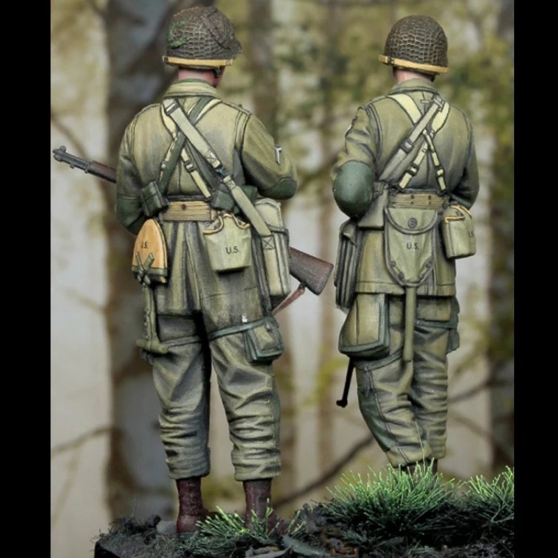 1/35 スケール WW2 米国歩兵軍事ミニチュア ダイキャ - Model Kit Ww2 のレビューと価格