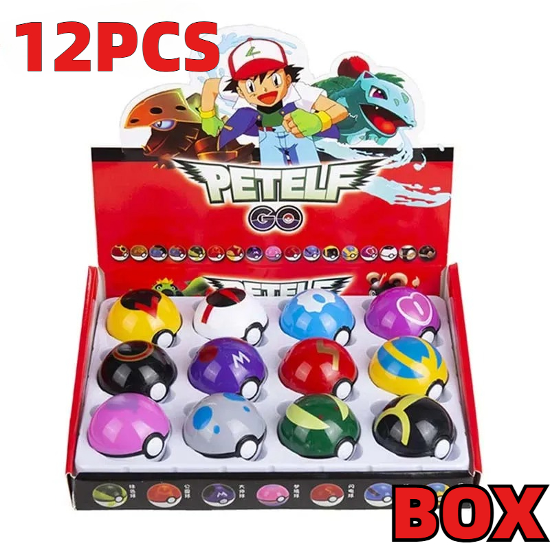 ポケモンフィギュア 12 ピース/セットポケボールポケボール - Model Kit Pokemon のレビューと価格