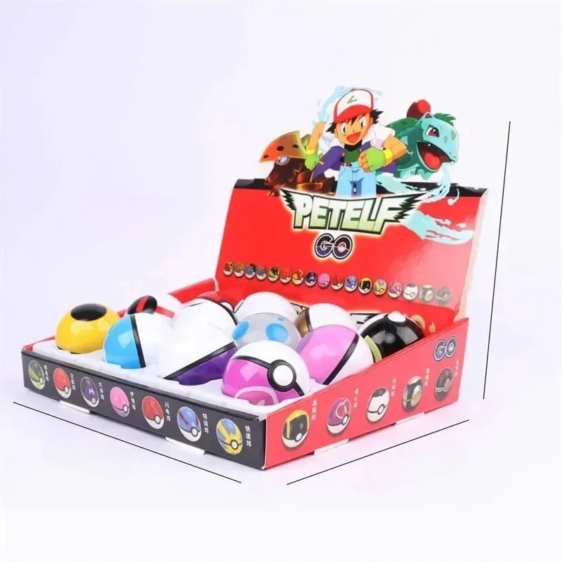 ポケモンフィギュア 12 ピース/セットポケボールポケボール - Model Kit Pokemon のレビューと価格