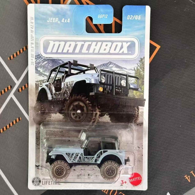 マッチボックス ダイキャストカー 1:64 オフロード車セッ - Model Kit Jeep のレビューと価格