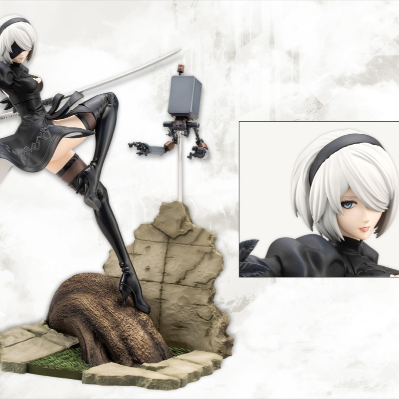 在庫あり 正規品 コトブキヤ H=240mm ARTFX J - Model Kit Nier Automata のレビューと価格
