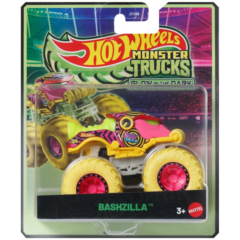 マテル ホットウィール モンスタートラック 蓄光シャーク レ - Hot Wheels Car Monster Trucks のレビューと価格