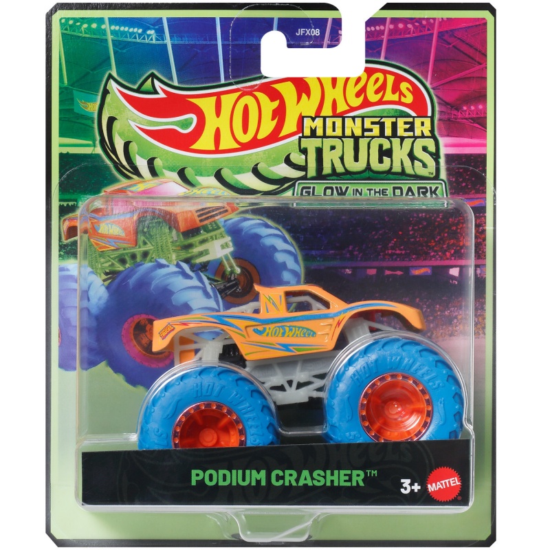 マテル ホットウィール モンスタートラック 蓄光シャーク レ - Hot Wheels Car Monster Trucks のレビューと価格