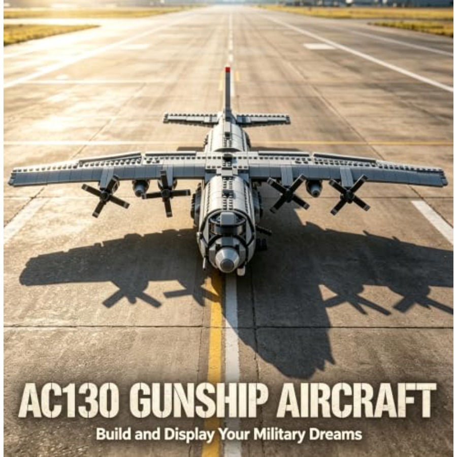 第二次世界大戦軍事展示用モデルキット：AC-130ガンシップ - Model Kit Ww2 のレビューと価格