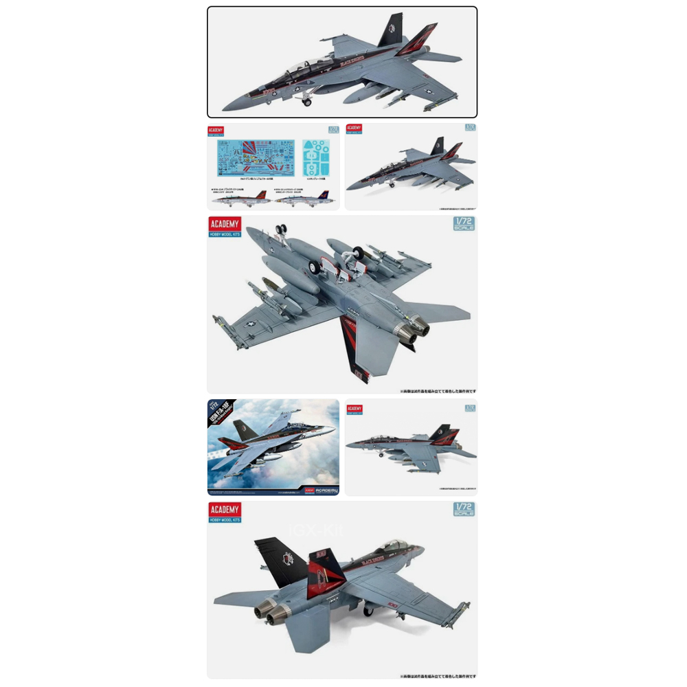 アカデミー 12577 1:72 スケール USN F18  - Model Kit Academy のレビューと価格