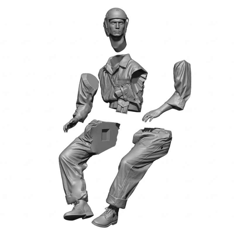 1/16 スケール ダイキャスト樹脂フィギュア 組み立てモデ - Model Kit Ww2 のレビューと価格