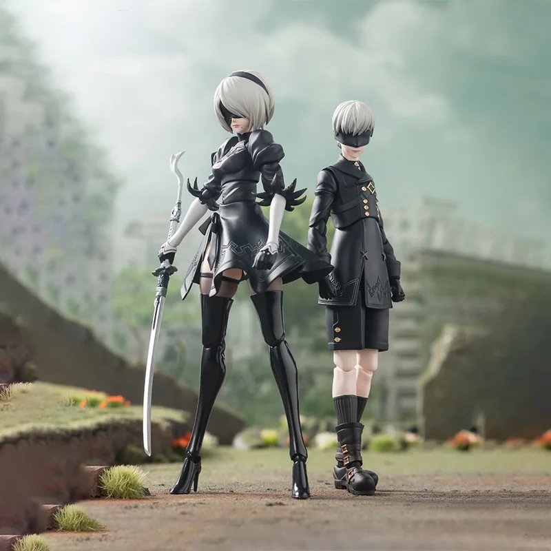 オリジナルボックス在庫あり バンダイ SHF ニーア オート - Model Kit Nier Automata のレビューと価格