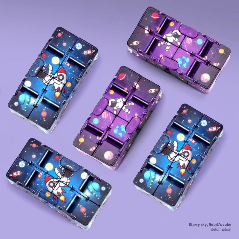 無限フリップマジックキューブ星空パズルおもちゃ四隅迷路おもち - Model Kit Infinite Dimension のレビューと価格